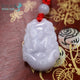 Artisan d'Asie Pendentifs & Amulettes Rat Pendentif Signes du Zodiaque en Jade Blanc