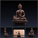 Artisan d'Asie Statues Bouddha XS - 6.5 cm Statue Bouddha de la médecine Bhaisajyaguru en cuivre