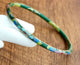 Bracelets chinois en cloisonné Bracelets Artisan d'Asie Vert