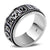 Bague mantra Om Mani Padme Hum en argent 925