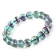 Artisan d'Asie Bracelets Malas M (16 cm) Bracelet mala en pierre de fluorite