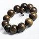 Artisan d'Asie Bracelets Malas M (23 cm) Bracelet mala en bois de phoebe zhennan