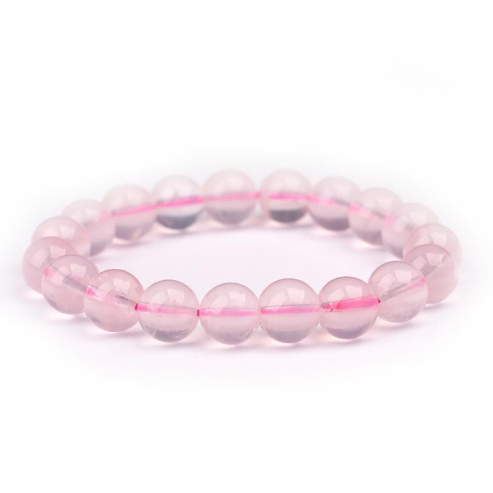 Bracelet mala en cristal rose