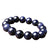 Artisan d'Asie Bracelets Malas S (18 cm) Bracelet mala en pierre de sable bleu