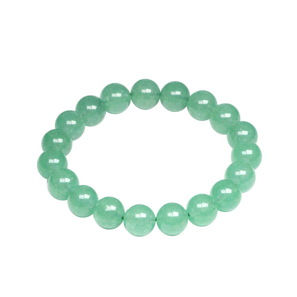 Artisan d'Asie Bracelets Malas S (19 cm) Bracelet mala en pierre d'aventurine