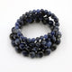 Artisan d'Asie Bracelets Malas S (6mm) Bracelet Mala bouddhiste en Sodalite