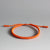 Pulsera trenzada tibetana naranja