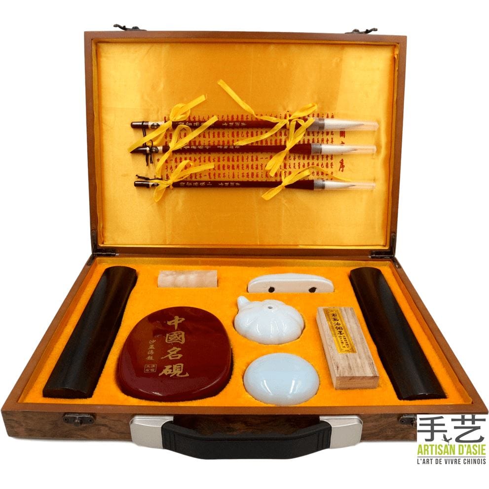 Artisan d'Asie Calligraphie Coffret de calligraphie chinoise expert