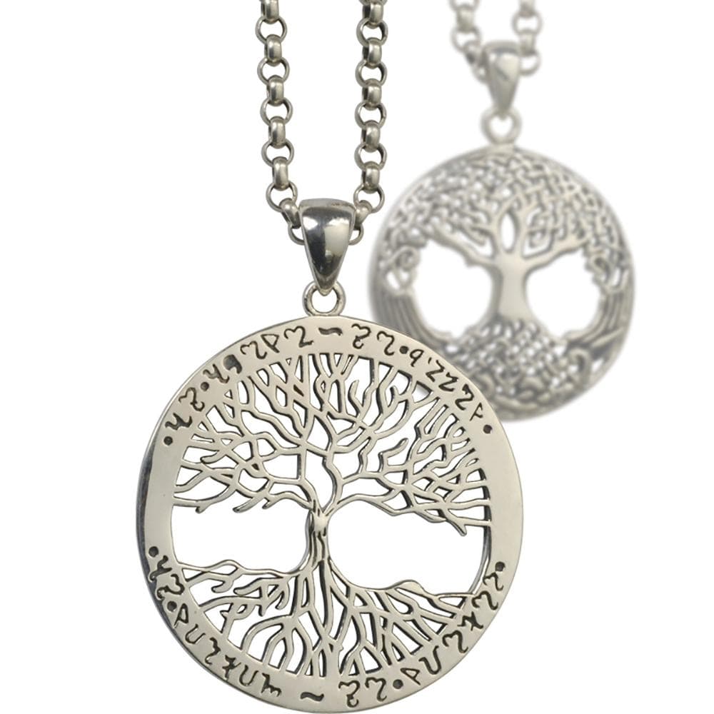 Pentallante árbol de vida en plata 925