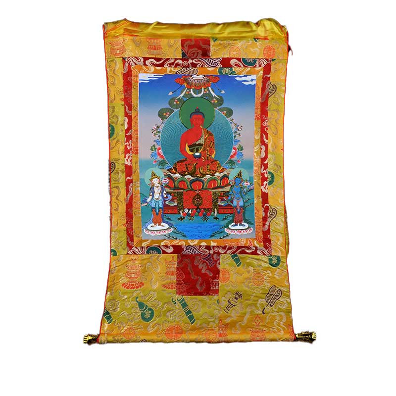 Artisan d'Asie Peintures Peinture Thangka Amitabha