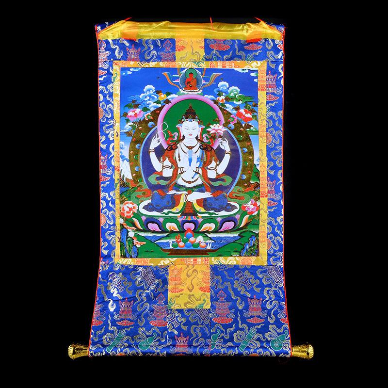 Peinture Thangka Guanyin