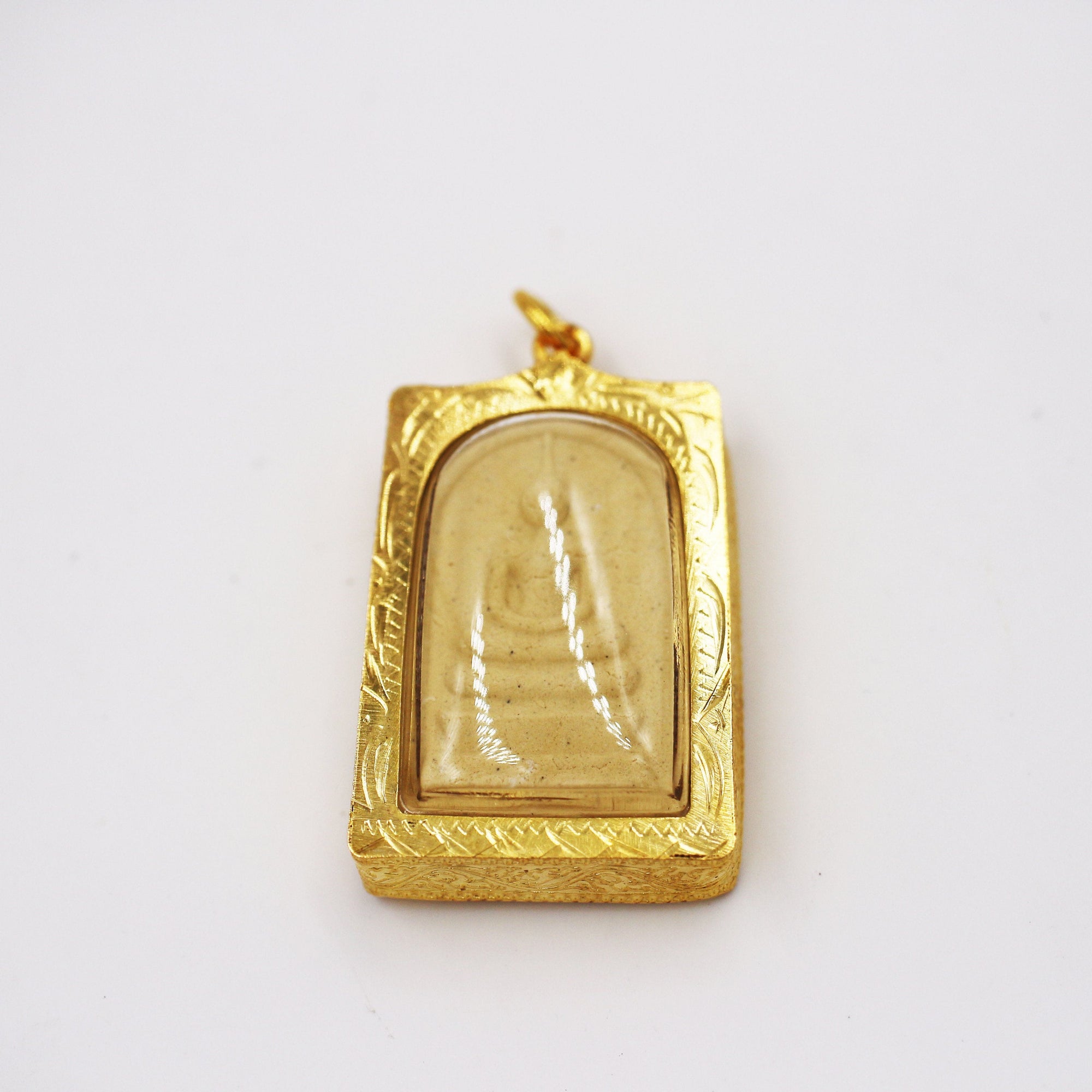 Artisan d'Asie Pendentifs & Amulettes Amulette Bouddha Phra Somdet en Argile