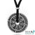 Artisan d'Asie Pendentifs & Amulettes Pendentif Amulette Huit Tigrammes en Argent Massif S925.