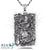 Artisan d'Asie Pendentifs & Amulettes Pendentif Dieu de la Guerre Guanyu et Om en Argent S925