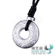 Artisan d'Asie Pendentifs & Amulettes Pendentif Rond Dragon en Argent Pur 999/1000