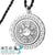 Artisan d'Asie Pendentifs & Amulettes Pendentif Tournant Yin & Yang en Argent Pur 990/1000