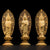 Artisan d'Asie Statues Bouddha Chilian Guanyin Statue de Bouddha Guanyin en Bois de Buis - 3 versions