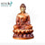 Artisan d'Asie Statues Bouddha S - 20 cm Statue Bouddha Amitabha assis en cuivre