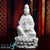 Artisan d'Asie Statues Bouddha Statue Bodhisattva Guanyin en céramique