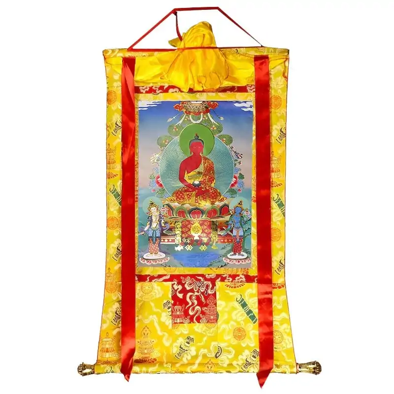 Peinture Thangka Amitabha