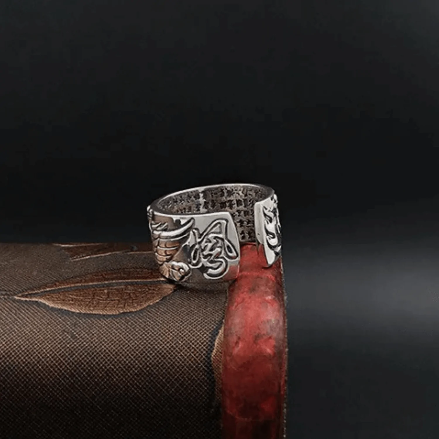 Bague Phénix Argent 999 – Bijou artisanal ajustable