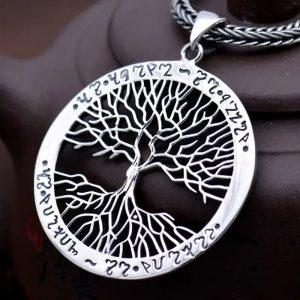 Pendentif arbre de vie en argent 925