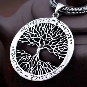 Pendentif arbre de vie en argent 925