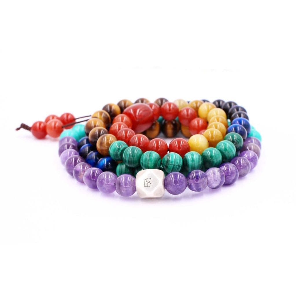 COLLIER MALA 7 CHAKRA LYS