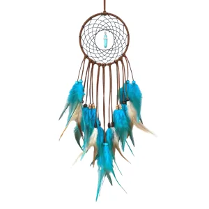 attrape reves attrape reves de plumes bleues fengshui00 1