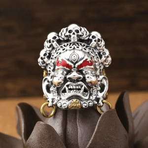 bagues bague mahakala argent 925 et laiton jering019 1