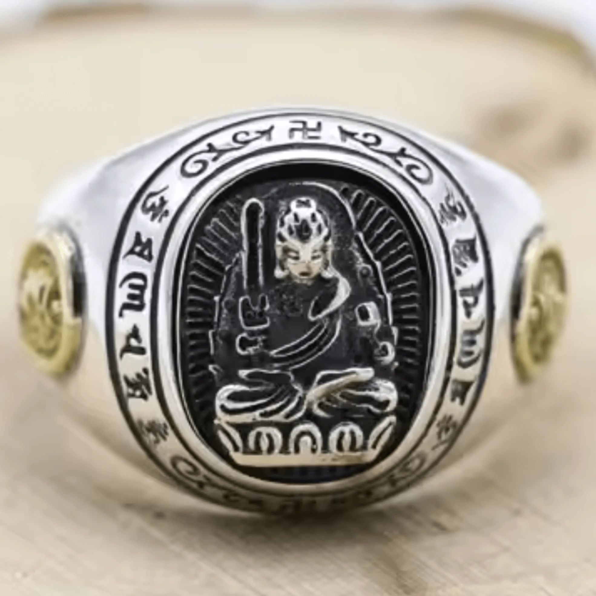 bagues coq bague bouddha signes du zodiaque argent 925