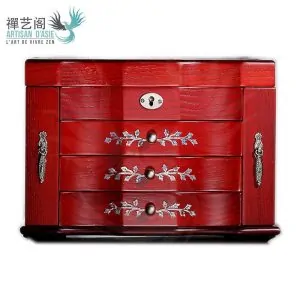 boites coffrets chinois boite a bijoux chinoise bois n