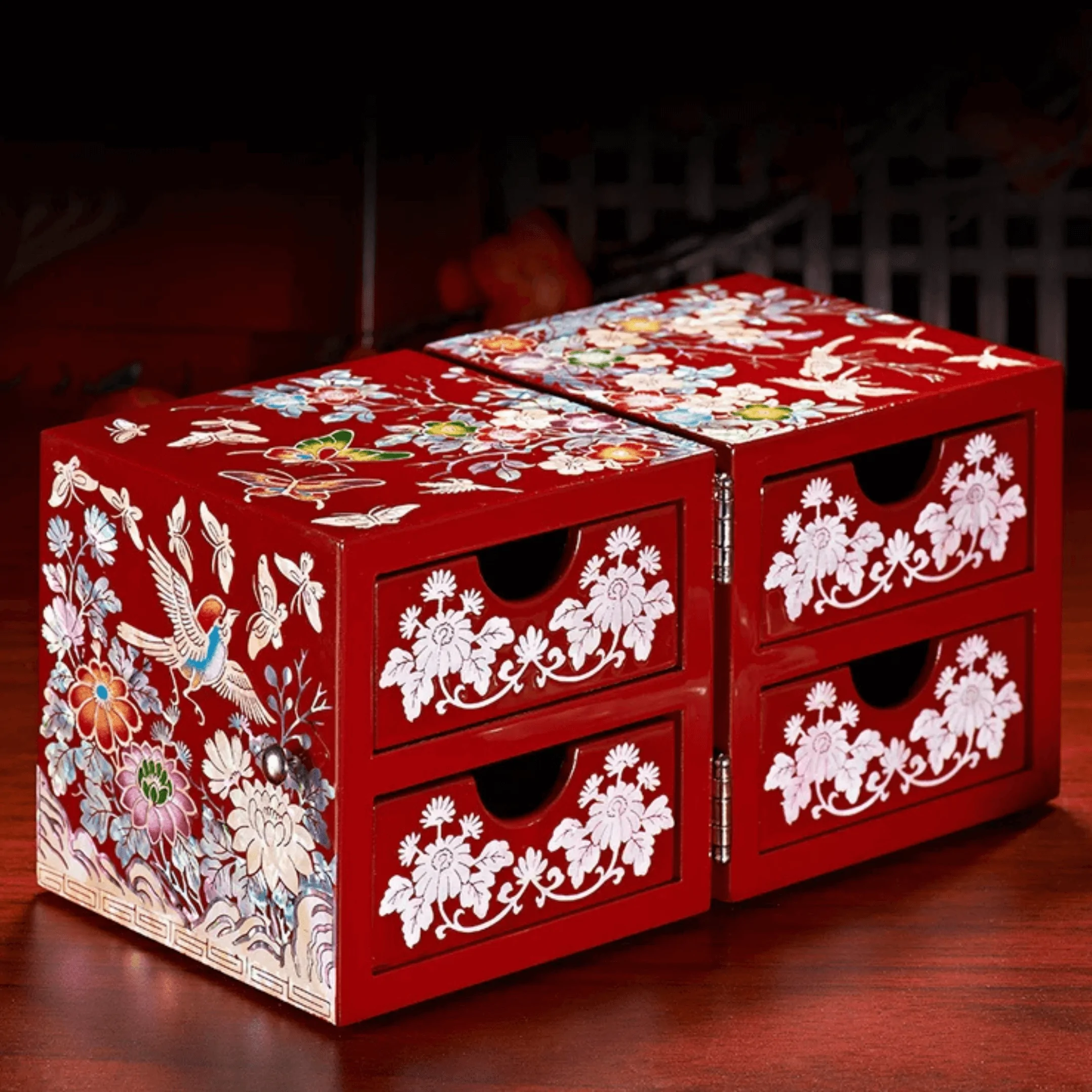 boites coffrets chinois boite a bijoux chinoise nacre
