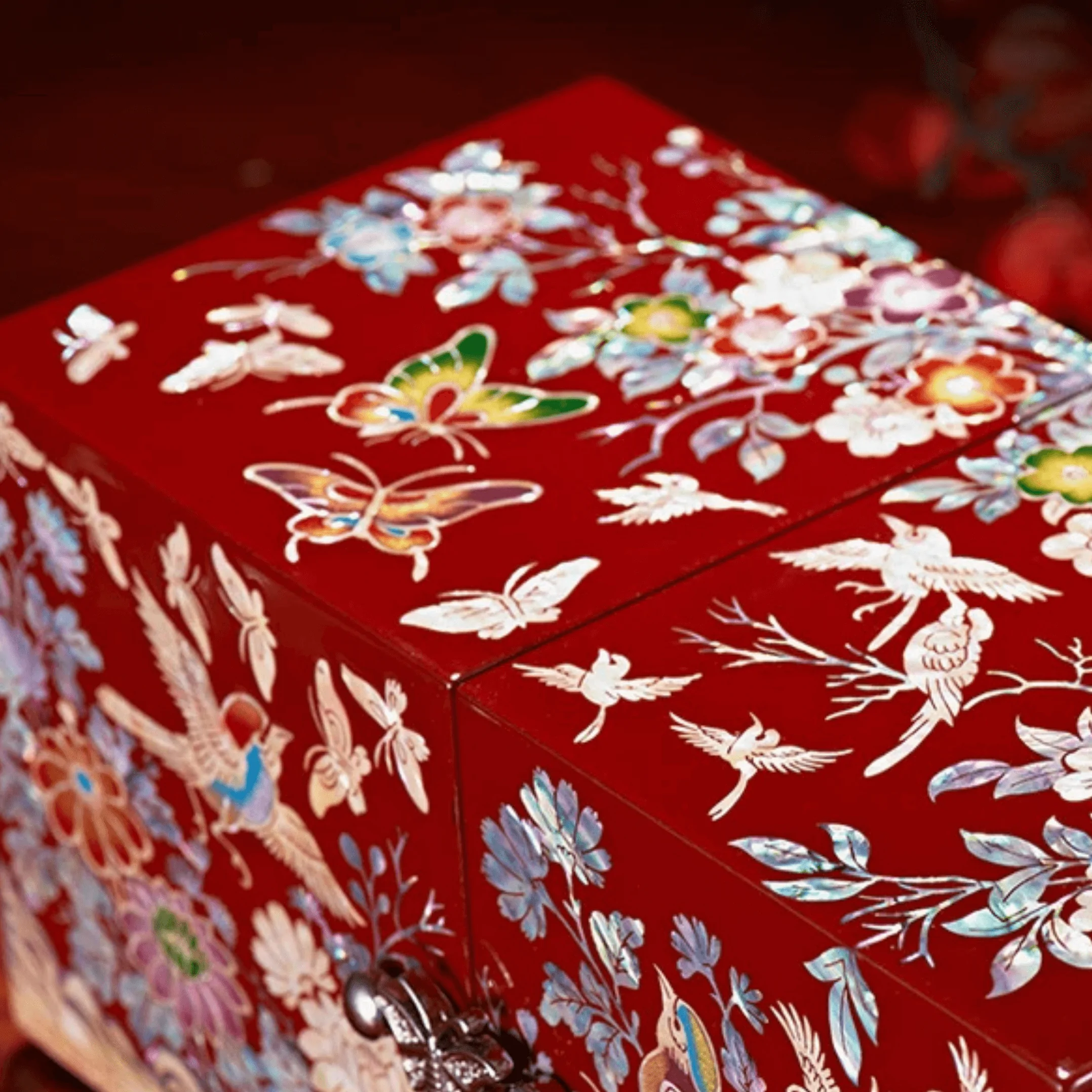 boites coffrets chinois boite a bijoux chinoise nacre
