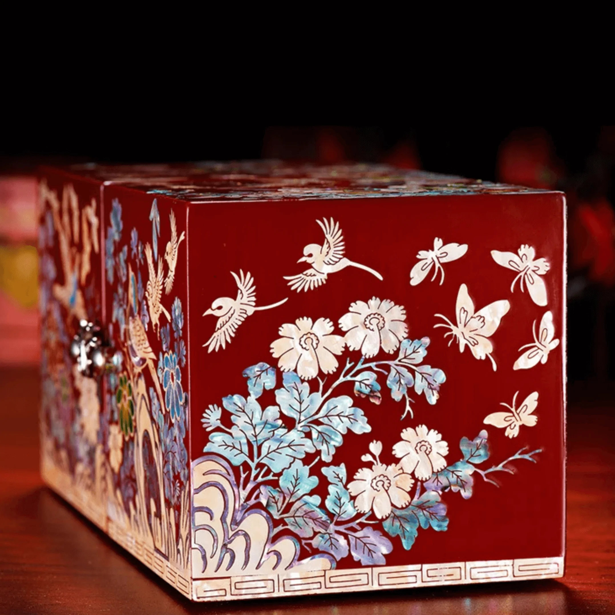 boites coffrets chinois boite a bijoux chinoise nacre