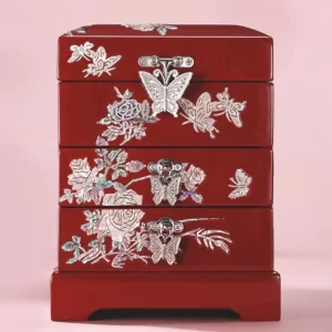 boites coffrets chinois boite a bijoux chinoise fleurie e