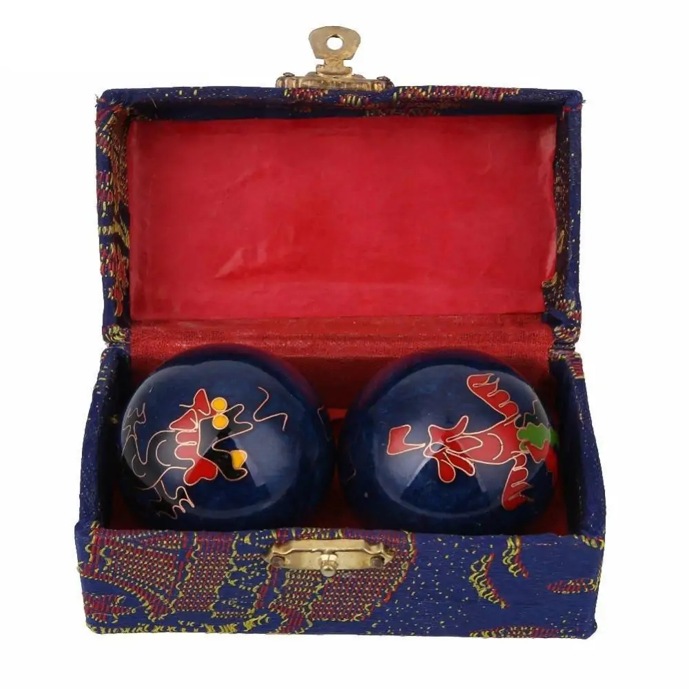 boules qi gong rouge boules de qi gong a motif dragon bou