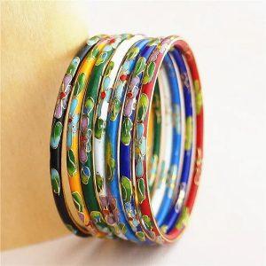 bracelets ensemble de 7 bracelets chinois cloisonne 1189991865