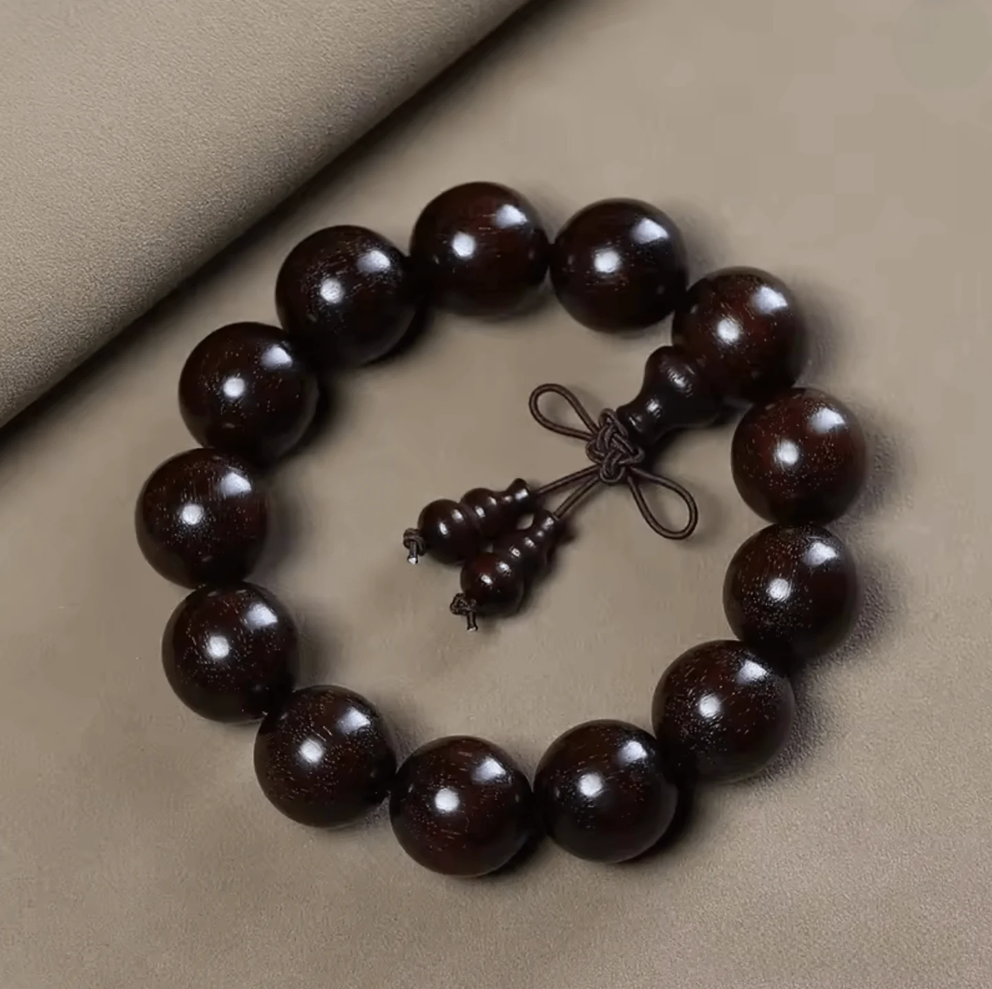 bracelets malas 18mm bracelet mala bois de santal noir
