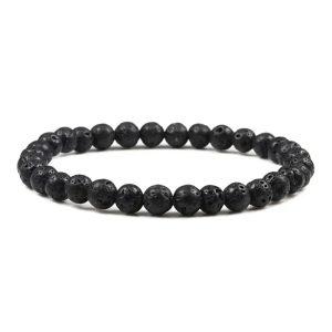 bracelets malas 6mm bracelet mala pierre de lave jebrs