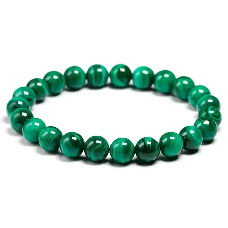 bracelets malas 8mm bracelet mala pierre de malachite