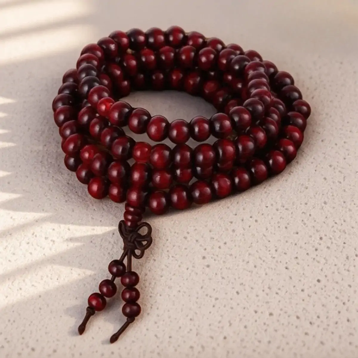bracelets malas bracelet mala bois de santal rouge pre