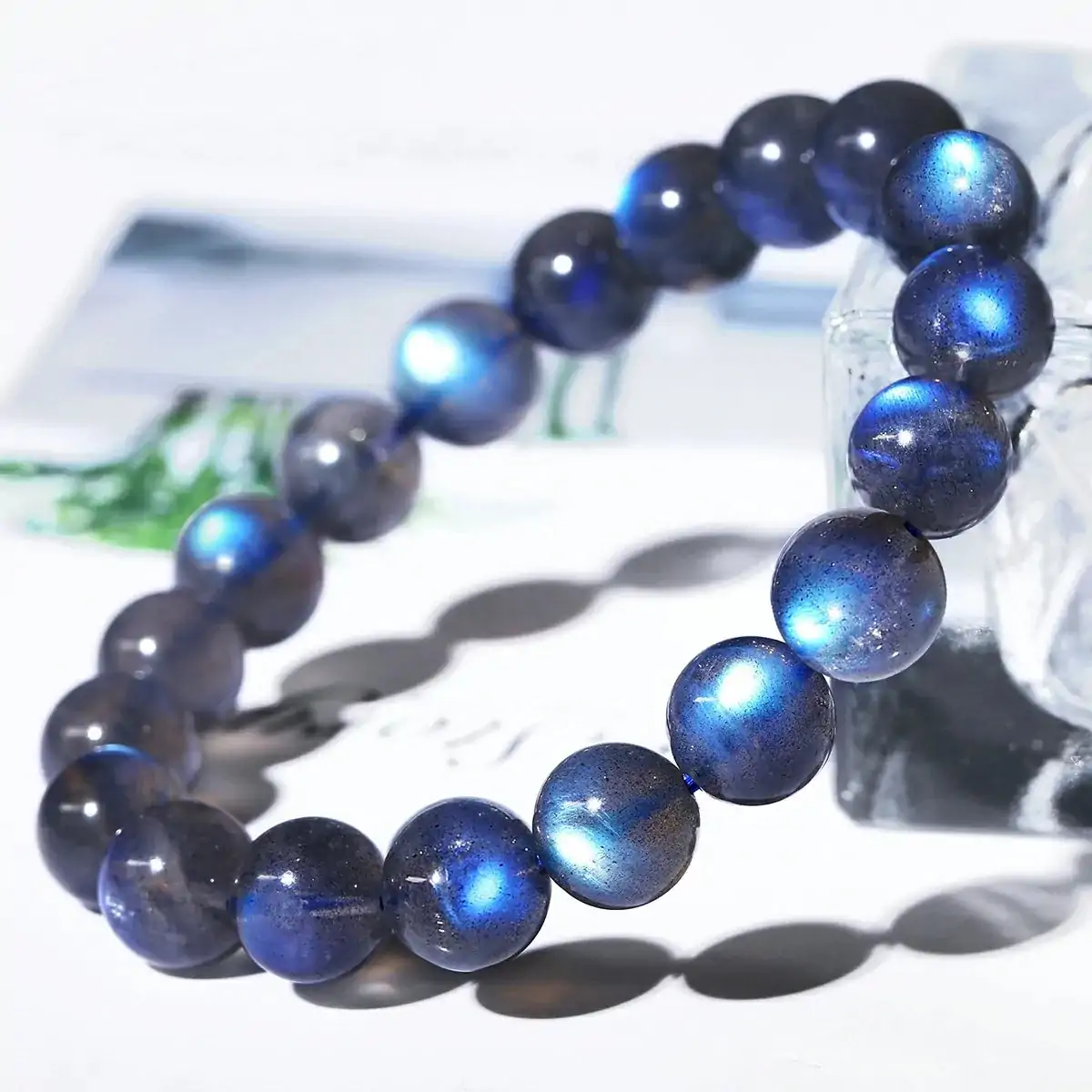 bracelets malas bracelet mala pierre de labradorite 1191001975