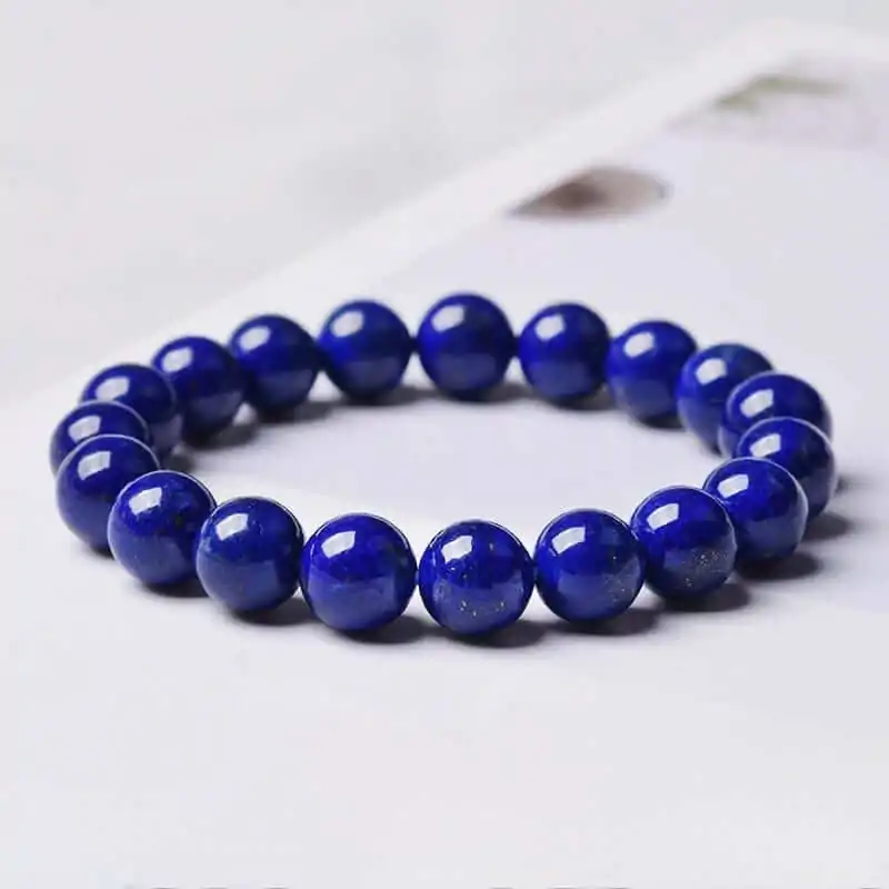bracelets malas bracelet mala pierre de lapis lazuli 1