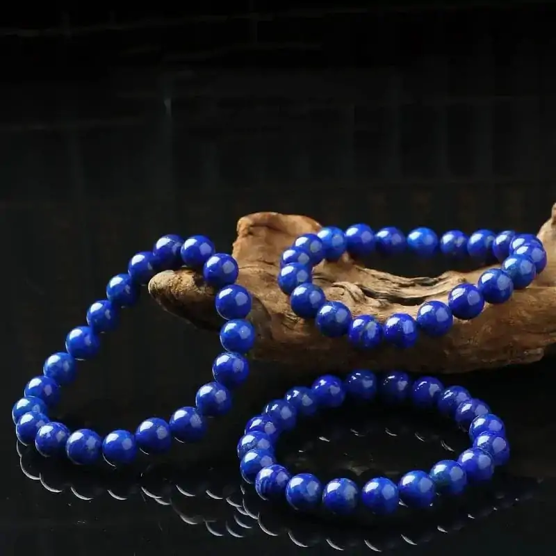 bracelets malas bracelet mala pierre de lapis lazuli 1