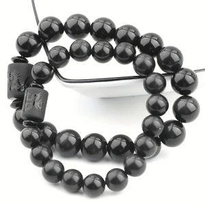 bracelets malas bracelet mala tourmaline noire 1190661021