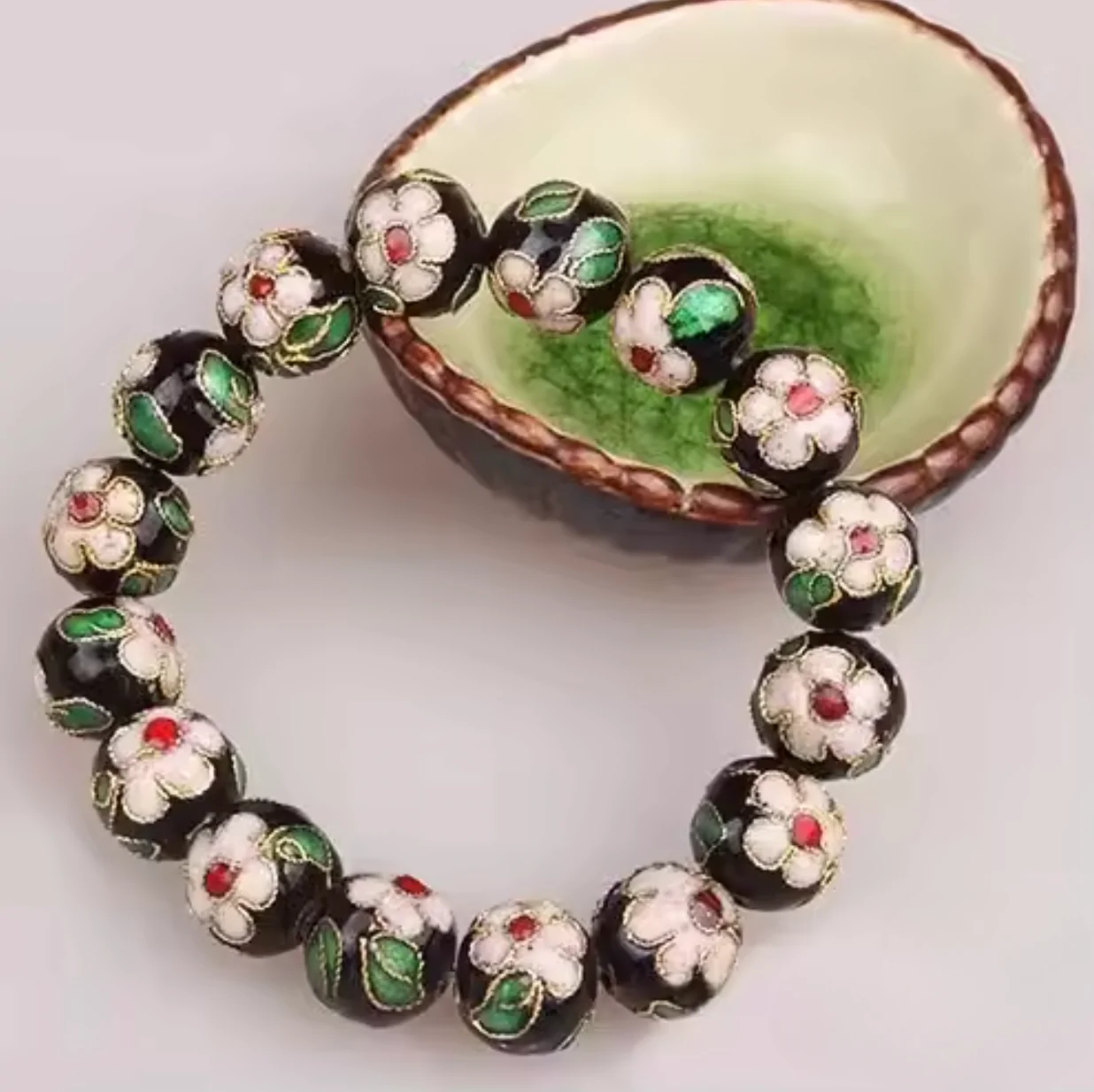 bracelets malas noir 18 cm bracelet mala perles cloiso