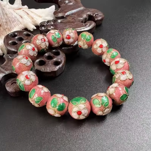 bracelets malas rose 18 cm bracelet mala perles cloiso
