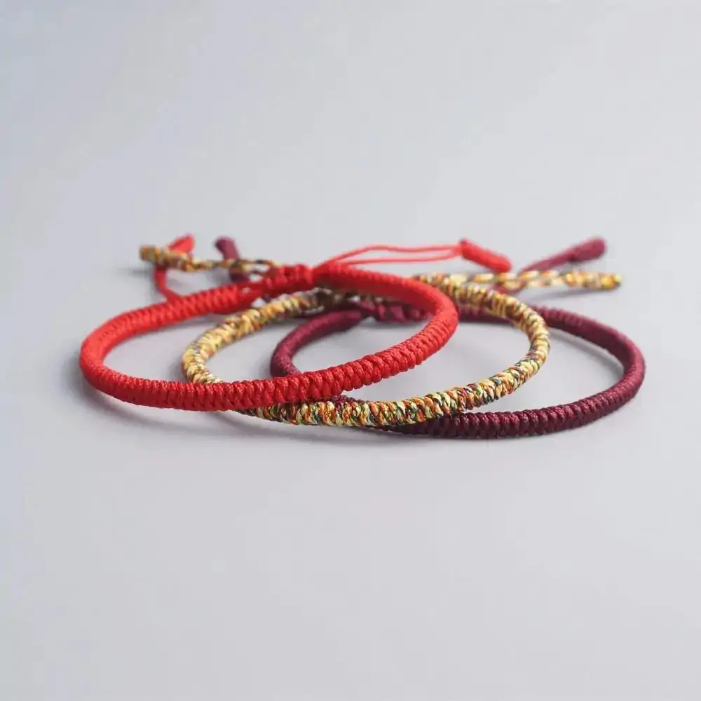 bracelets tresses tibetains bracelet tibetain tresse a la