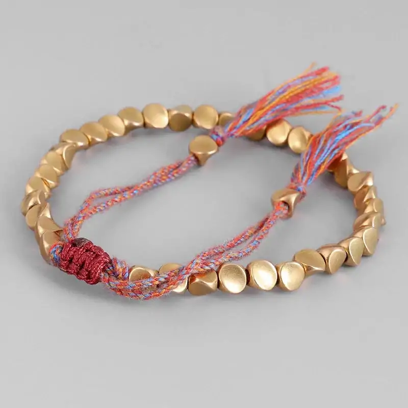 bracelets tresses tibetains bracelet tibetain tresse a la